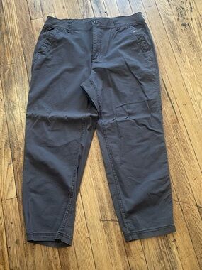 Old Navy Hi Rise OG Chinos, Gray, Size L